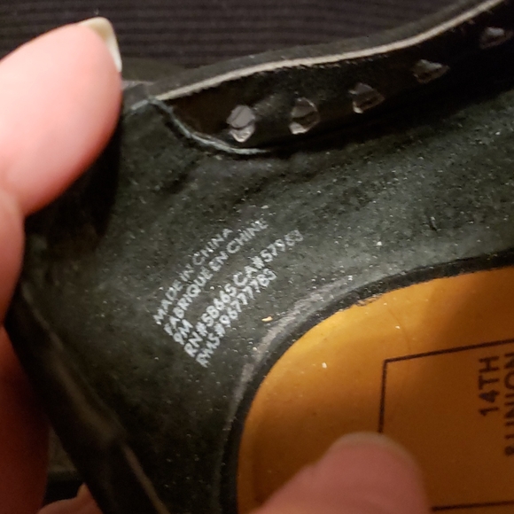 14th &Union black Flats sz9 - Picture 4 of 4